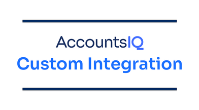 AccountsIQ Custom Integration