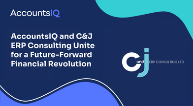 AccountsIQ and C&J ERP Consulting Unite for a Future-Forward Financial Revolution - social