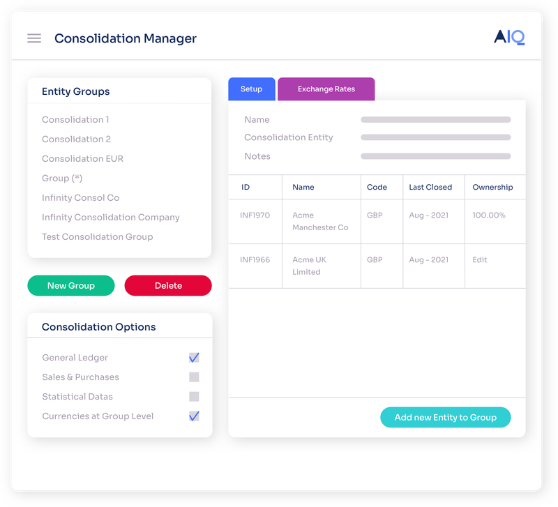 Consolidation Manager