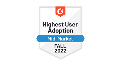 AccountsIQ Highest User Adoption - G2