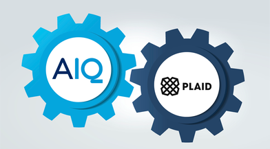 Plaid financial banking automation logo