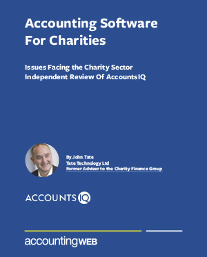 accounting software for charities report
