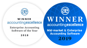 Award winning financial consolidation winners badge